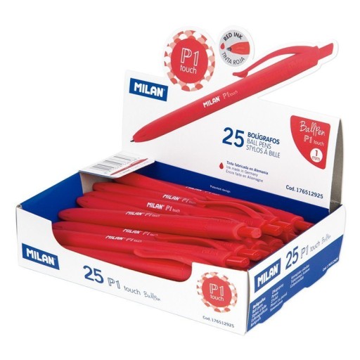 P1 DOTYKOVÝ GUĽOVÝ BOD ČERVENÝ 8411574036708