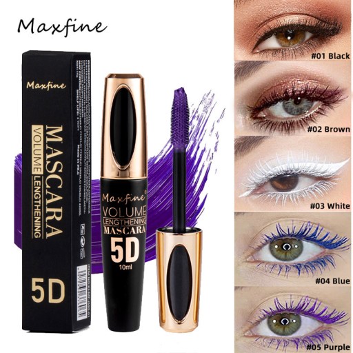 5D Mascara Mascara s hodvábnou modrou J4