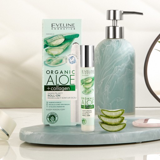 Eveline Cosmetics Organic Aloe eye roll-on