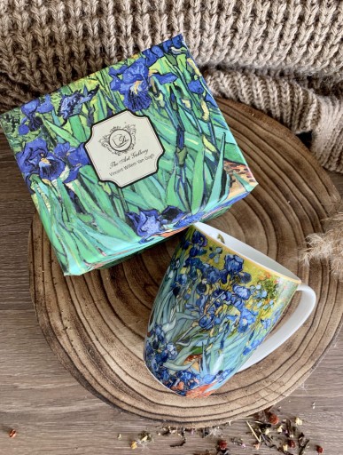 Klasický hrnček 380 ml Irises Van Gogh