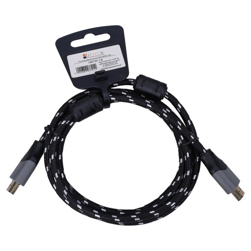 HDMI 2.0 VYSOKORÝCHLOSTNÝ KÁBEL 1,8M 4K 48BIT MEDENÝ UHD