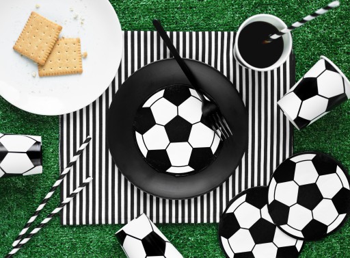 Popcorn boxy futbalové futbalové narodeniny