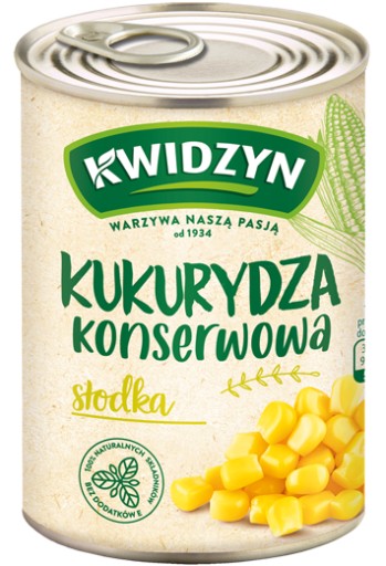 Konzervovaná kukurica Kwidzyn 400g
