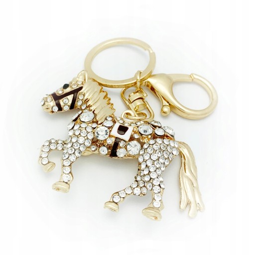 KRÚŽOK NA KĽÚČENKU Kôň Kôň Kôň kamienky Keychain
