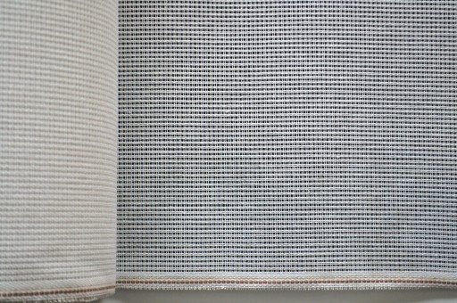 tuhé biele plátno 40/10 - 10cm, krížikový steh
