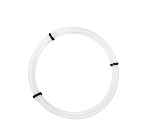 PTFE teflónová trubica 2/4 biela 1m 100cm 1,75mm bowden