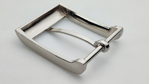 Spona na opasok nohavíc 4 cm / 40 mm strieborná