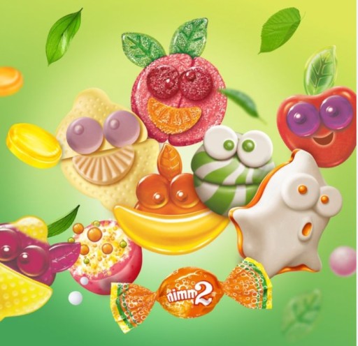 Sada mini želé balíčkov Smiej Jelly Babies Nimm2 Lach Gummi 10ks De