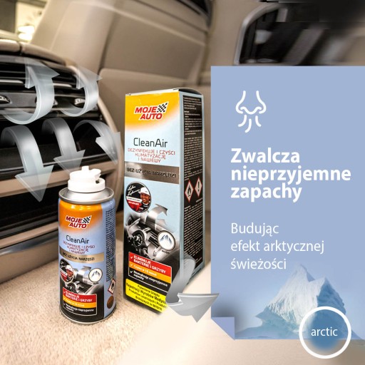 CleanAir ARCTIC ODSTRAŇOVAČ KLIMATIZÁCIE 150ml