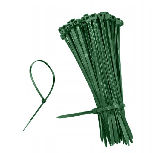 50x KABELNÉ VIAZAČKY KONCOVKY NA Zips ODOLNÉ SILNÉ KABELNÉ VIAZAČKY 2,5x100