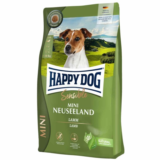 Happy Dog - Mini Neuseeland Nový Zéland - LAMB - 300G + ZDARMA!