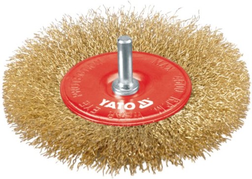 KOTÚČOVÁ KEFA S STOPKOU 100MM YATO