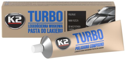 K2 TURBO TEMPO ĽAHKÁ BRÚSNA LEŠTIACA PASTA NA AUTOLAK 120G