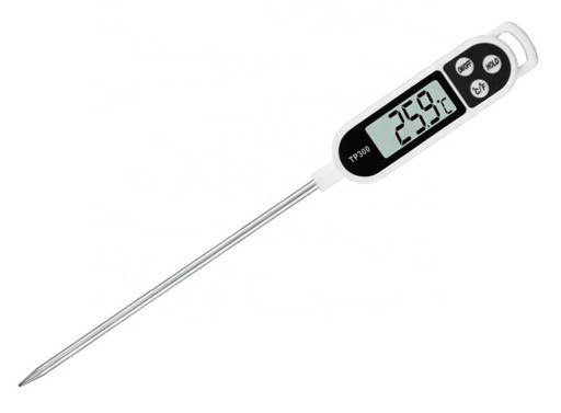 KUCHYNSKÝ TEPLOMER DIGITÁLNY KOLÍK LCD ELEKTRONICKÁ SONDA NA MÄSO