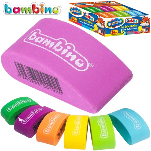 BAMBINO GUMA NA VYMAZANIE, KOL