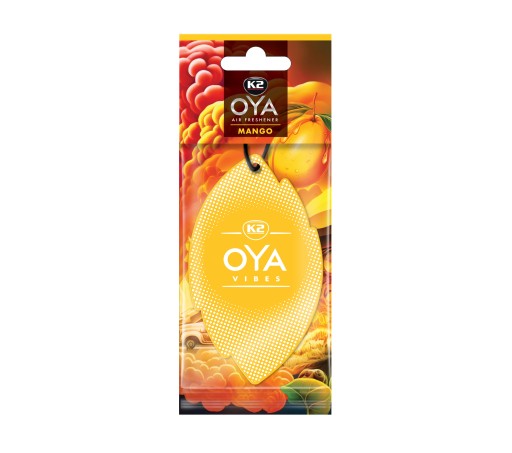 K2 OYA VIBES vôňa do auta prívesok do auta osviežovač vzduchu MANGO