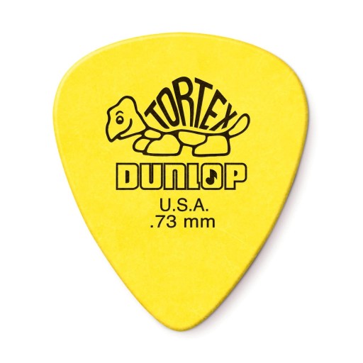 Trsátko Dunlop Tortex gitarové 0,73 mm 418R žlté