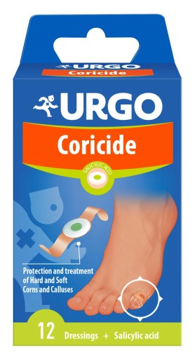 Urgo Coricide, obklad na kurie oká, 12 kusov