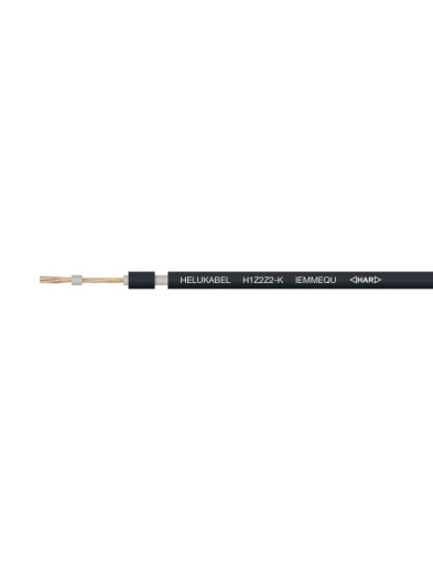 HELUKABEL SOLÁRNY KÁBEL H1Z2Z2-K 1X6 mm² FV KÁBEL PRE FOTOVOLTAICKÉ PANELY