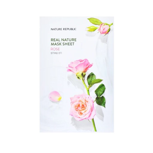 Nature Republic Real Nature Mask Sheet Rose 23 ml