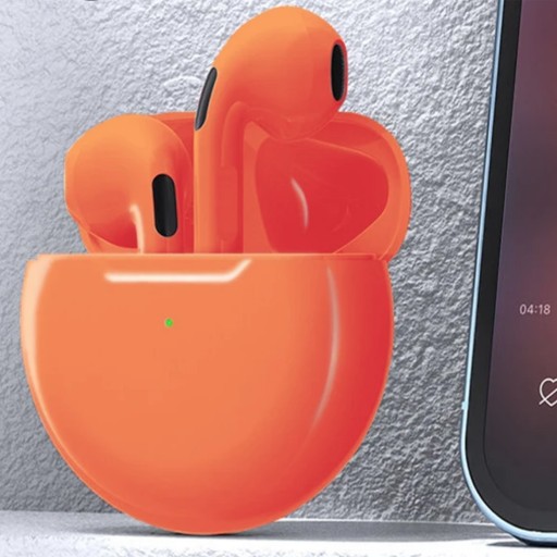 BEZDRÔTOVÉ SLÚCHADLÁ PRO 6 BLUETOOTH 5.3 + POWERBANK + KÁBEL USB TYPU C