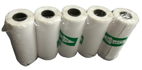 5x ROLKA TERMOLEPIACIEHO PAPIERA PRE VLOŽKY DRUKUS 5 kusov