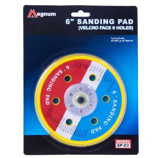 Kotúč na suchý zips 150mm na brúsku Magnum