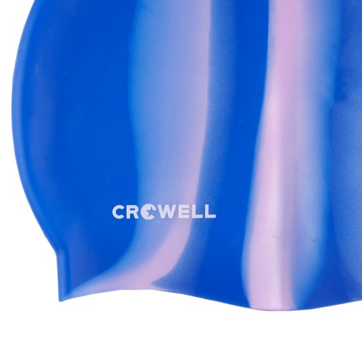 Silikónová plavecká čiapka Crowell Multi Flame