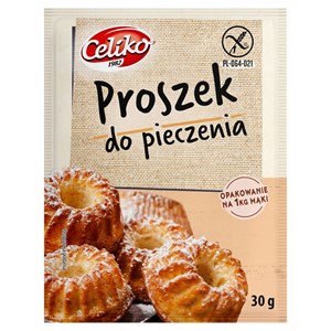 BEZLEPKOVÝ PRÁŠOK DO PEČIVA 30 g - CELIKO