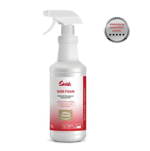 Swish Sani Foam - čistiaca pena pre sociálne zariadenia pripravená na použitie, 1 l