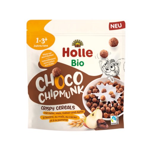 HOLLE BIO CRISPY CEREAL GULLES ČOKOLÁDOVÁ VVERIČKA 125g