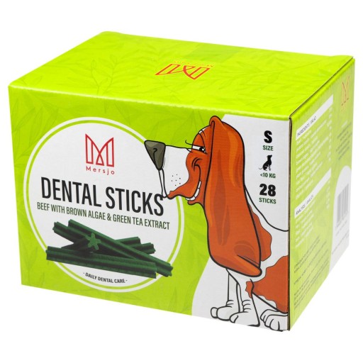 DENTÁLNY POKLAD PRE PSOV DENTÁLNA SNACK - HOVÄDZIE S 28 ks