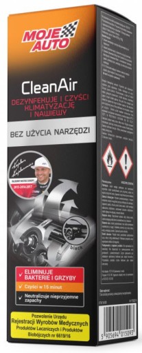 Prostriedok proti plesniam na autoklimatizáciu CleanAir GRANATE FUNGI REMOVER 150ML