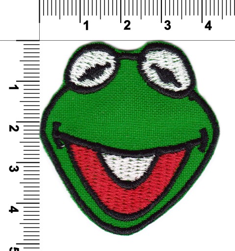 Termo-adhezívne náplasti Kermit pre deti