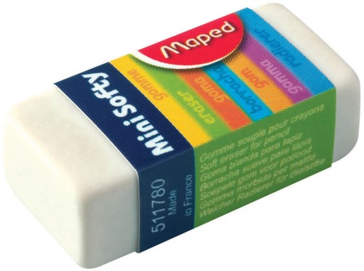 Guma na ceruzky Maped Mini Softy x 3 ks