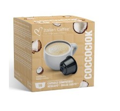 Dolce Gusto Biela čokoláda a kokosové kapsuly