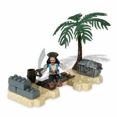 KOMPAS Piráti z Karibiku JACK SPARROW Tehly MEGA BLOKS Súprava s figúrkou