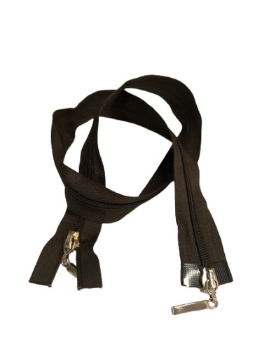 Šnúrka zips 65cm ZELENÁ