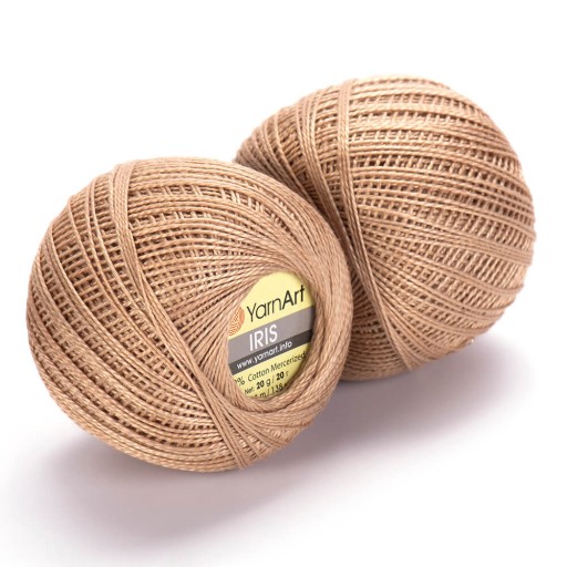 Iris kábel - 930 Caramel YarnArt Novinka!