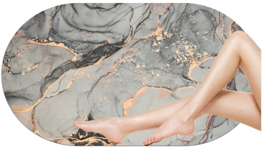 KÚPEĽŇOVÁ PODLOŽKA RÝCHLOSCHNÚCE ABSORBČNÍ PROTIŠMYKOVÝ KOBEREC 40x60