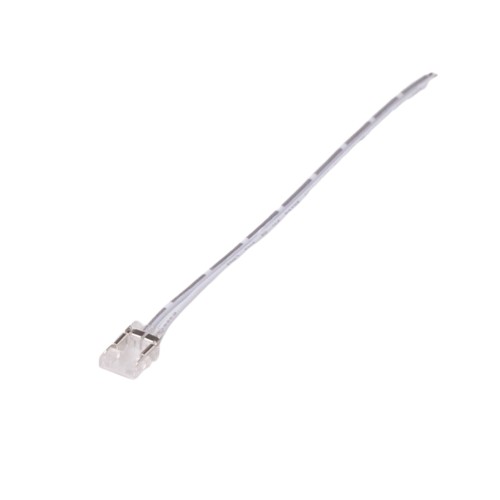 KONEKTOR PRE COB LED PRUHY 8mm, jednostranný, s káblom