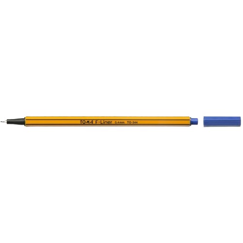 TOM 0,4MM BLUE F-LINER TO-344