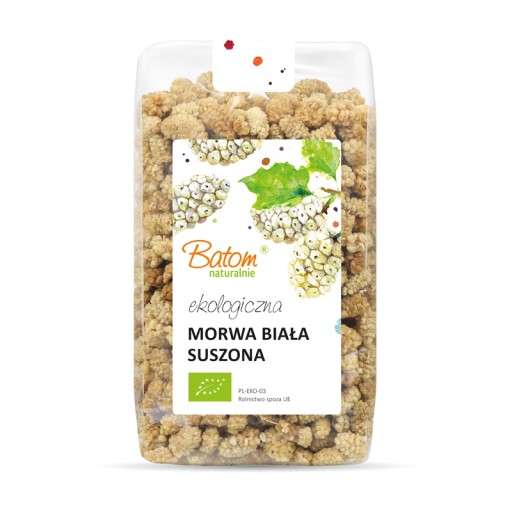 EKOLOGICKÁ MORUŠA BIELA SUŠENÁ 250G BIO