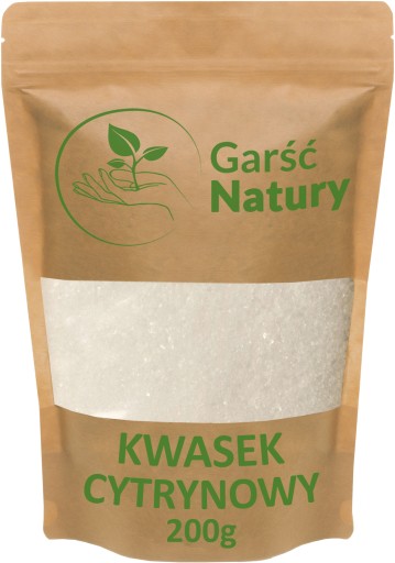Kyselina citrónová Food Acid E330 0,2 kg PRÍRODNÁ ČISTÁ KVALITA 200 g