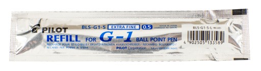 Náplň do gélového pera PILOT G1, modrá
