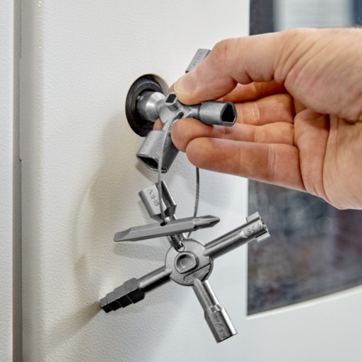 Kľúč elektrických skríň rozvádzačov 10