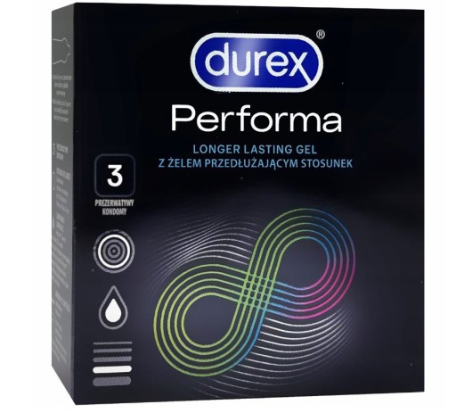 DUREX PERFORMA CONDOMS 3 ks