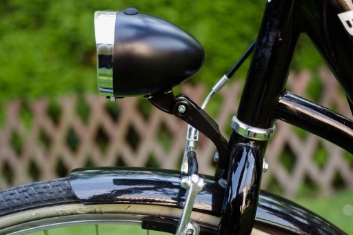LED predné svetlo na bicykel RETRO štýl JY-592 cca