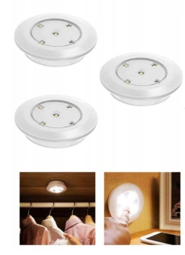 SAMOLEPIACA DOTYKOVÁ BATÉRIOVÁ LED LAMPA