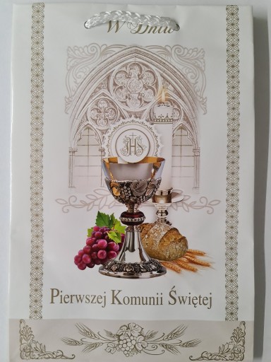 KOMUNION DARČEKOVÁ TAŠKA COMUNION 22,5x33 taška